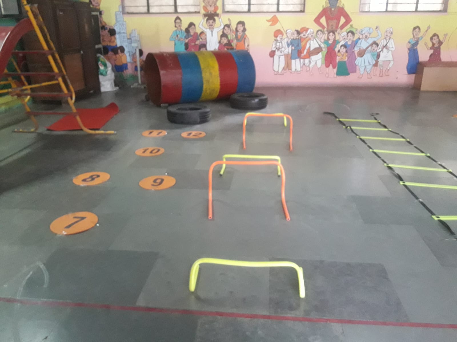 Training area